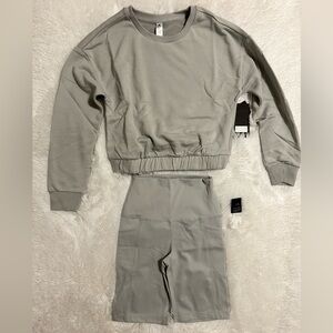 90 Degree By Reflex Biker Shorts Set